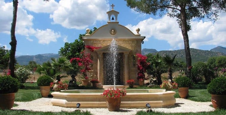 wonderfull landscape in the middle of the island Mallorca