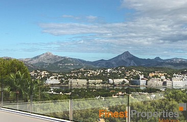 Newly renovated detached house with small sea view in Santa Ponsa for rent