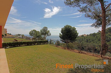 For rent: modern, beautifully kept ground floor apartment in Sol de Mallorca
