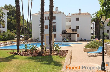 2-bedroom, 2-bathroom apartment for sale in a quiet and well-maintained residential complex in Palmanova
