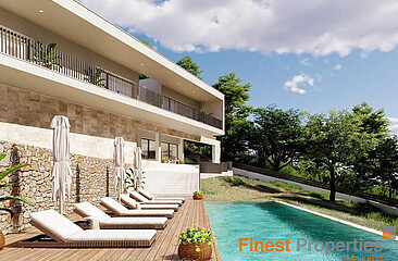 Modern new-build villa with views of the Tramuntana Mountains for sale