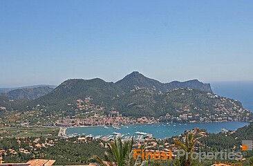 Newly built villa with spectacular views of Port Andratx and the sea