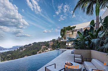 Sea-view plot for new villa in Port Andratx for sale