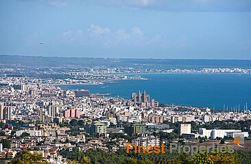 Newly built modern luxury estate with stunning panoramic views in Son Vida